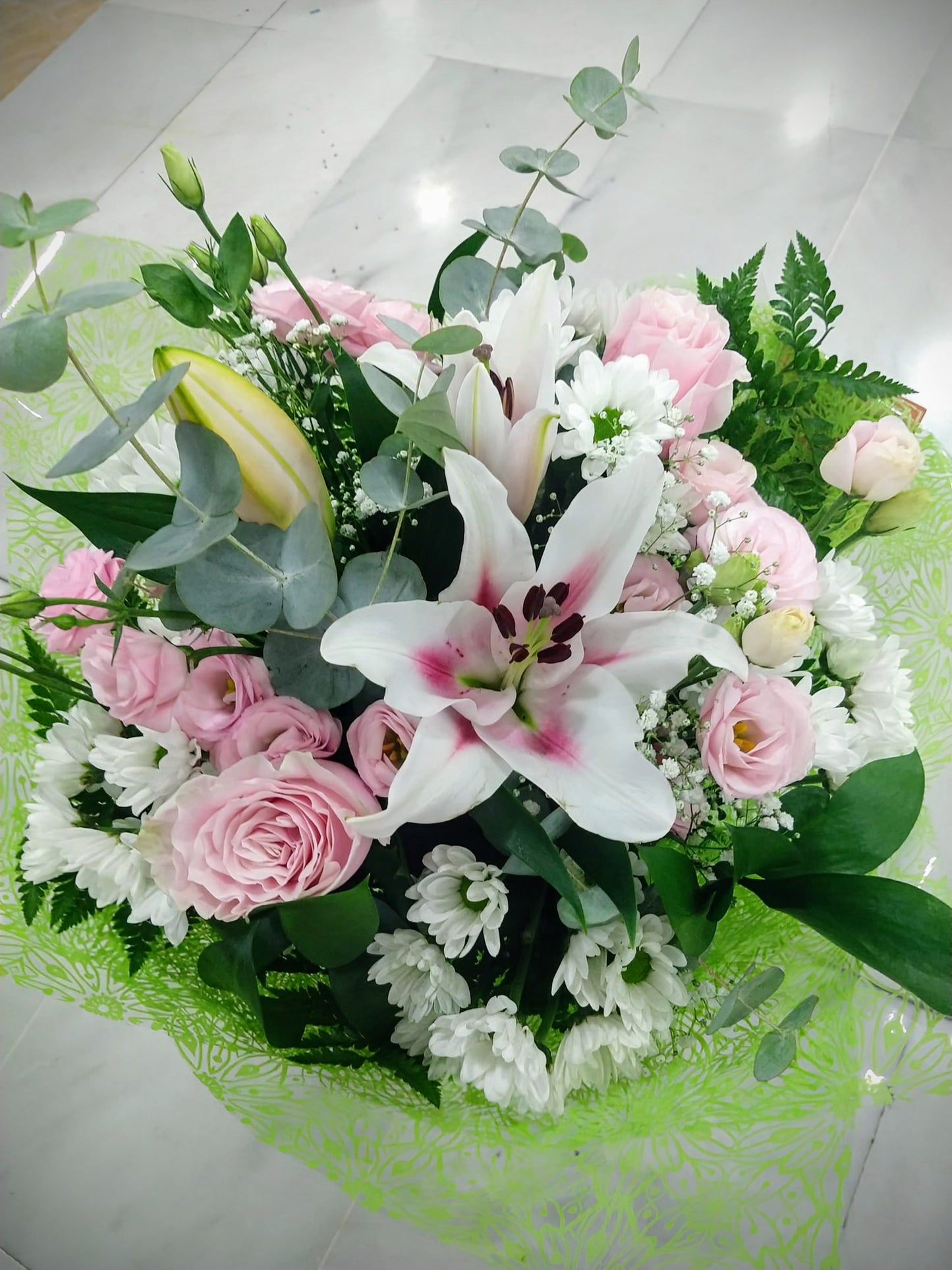 Elisa - Ramo Delicado Pastel