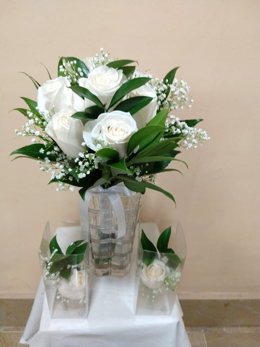 Ramo de novia y prendidos